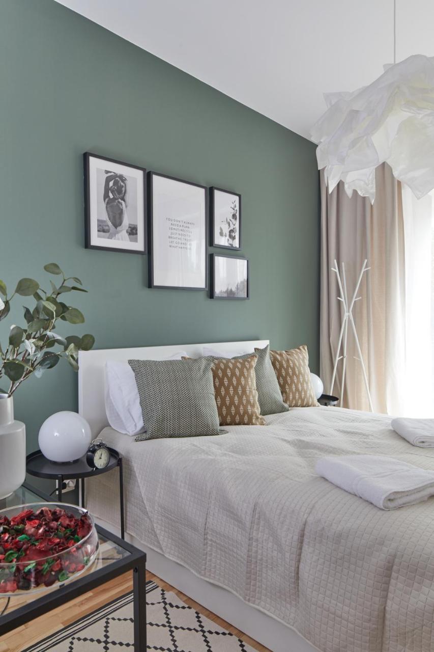 Zoliborz Green Garden Apartment วอร์ซอ ภายนอก รูปภาพ