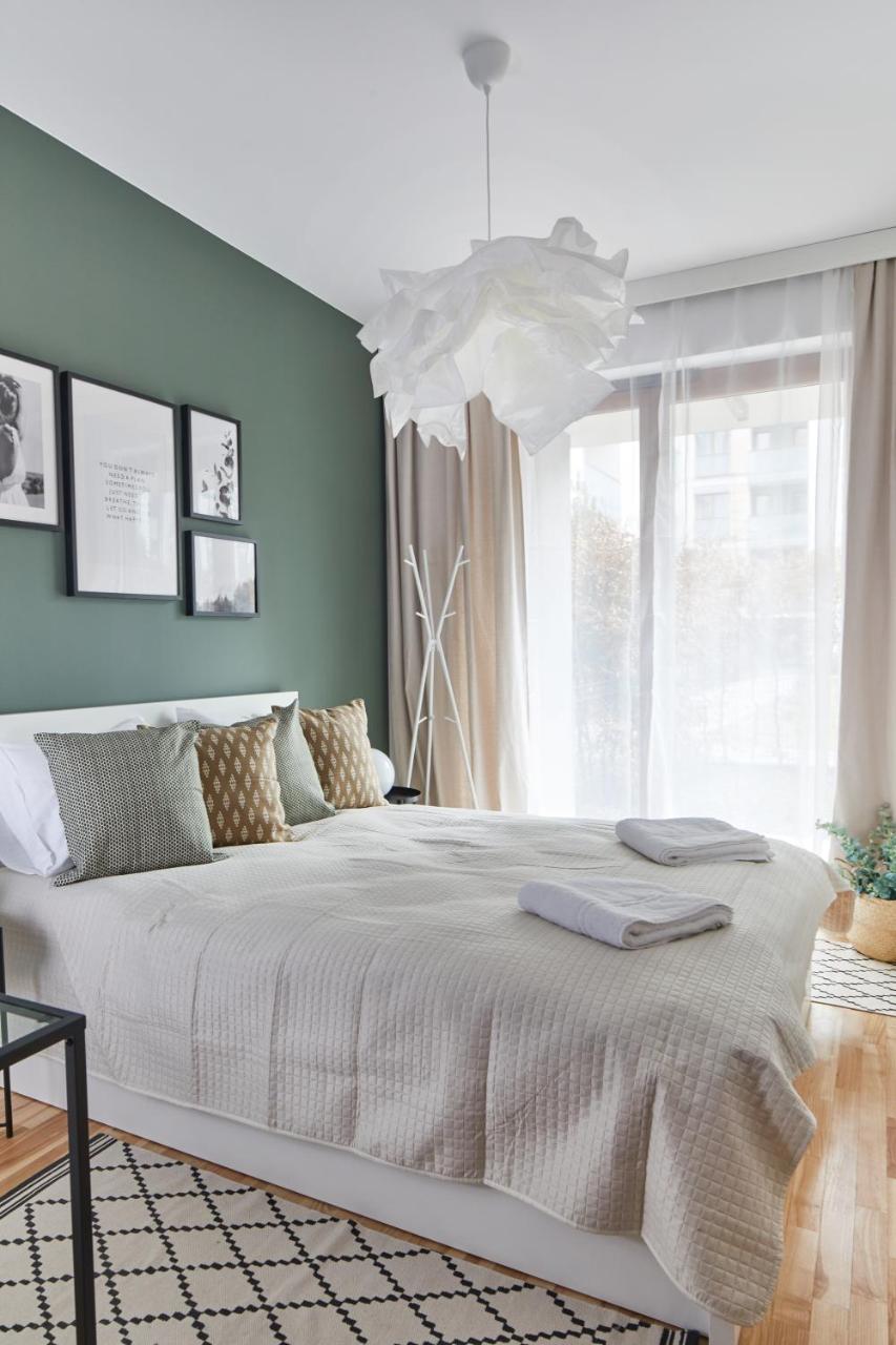 Zoliborz Green Garden Apartment วอร์ซอ ภายนอก รูปภาพ